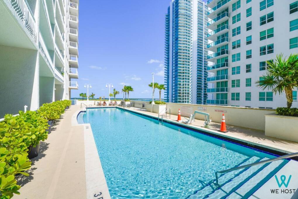 We Host - Amazing Condo Brickell With Ocean-Pool View Miami Zewnętrze zdjęcie